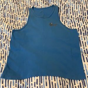 Treasure Island blue vintage tank top